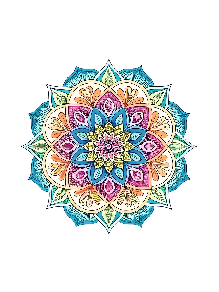 Spiritual mandala by Lucky 777