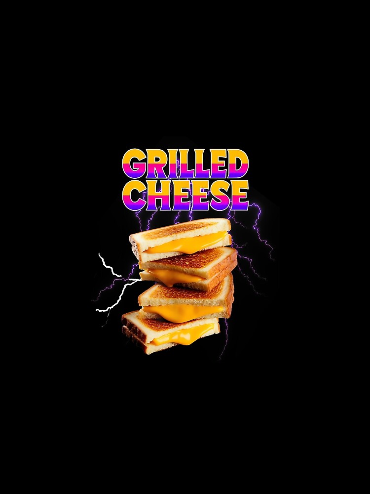 Grilled Cheese Meme Bootleg Rap Style 90s Vintage Funny by PaulTSchafer
