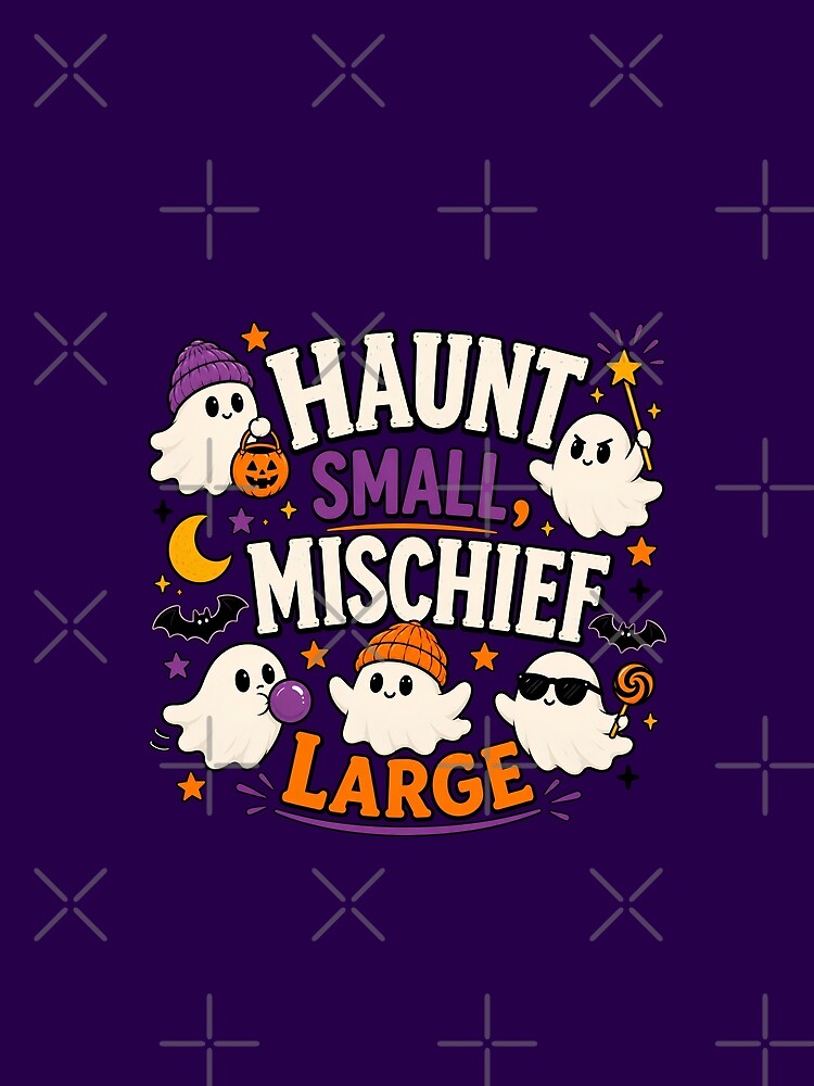 Cute Halloween Ghosts Spooky Season Design by OMdesign10