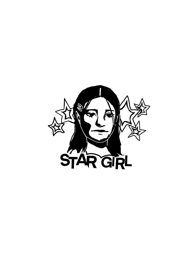 Star girl y2k graphic by HibiscusHeron