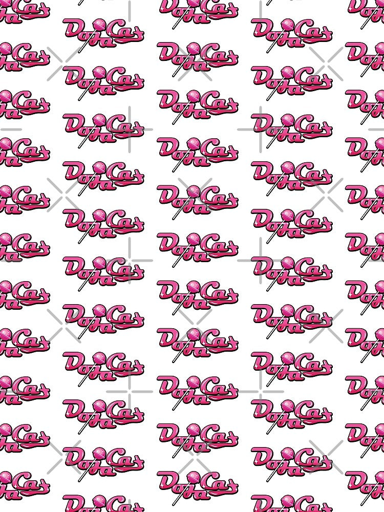 Doja Cat Pink Lollipop Pop Art Design by Novaque