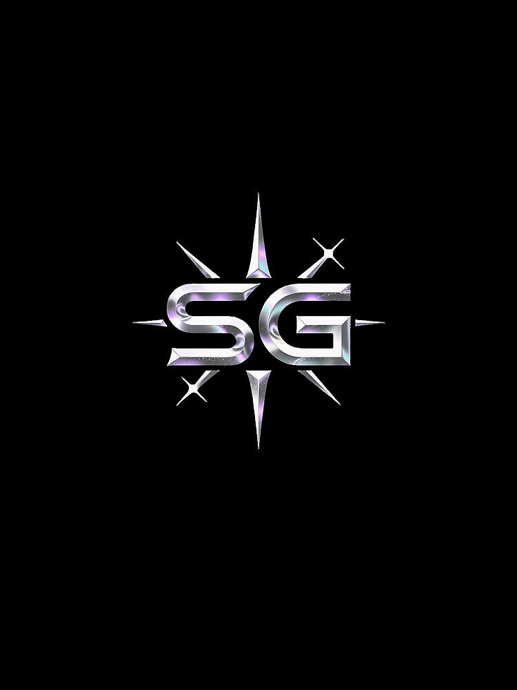 SG Chrome Metallic Starburst Logo by Shiny Gang Apparel