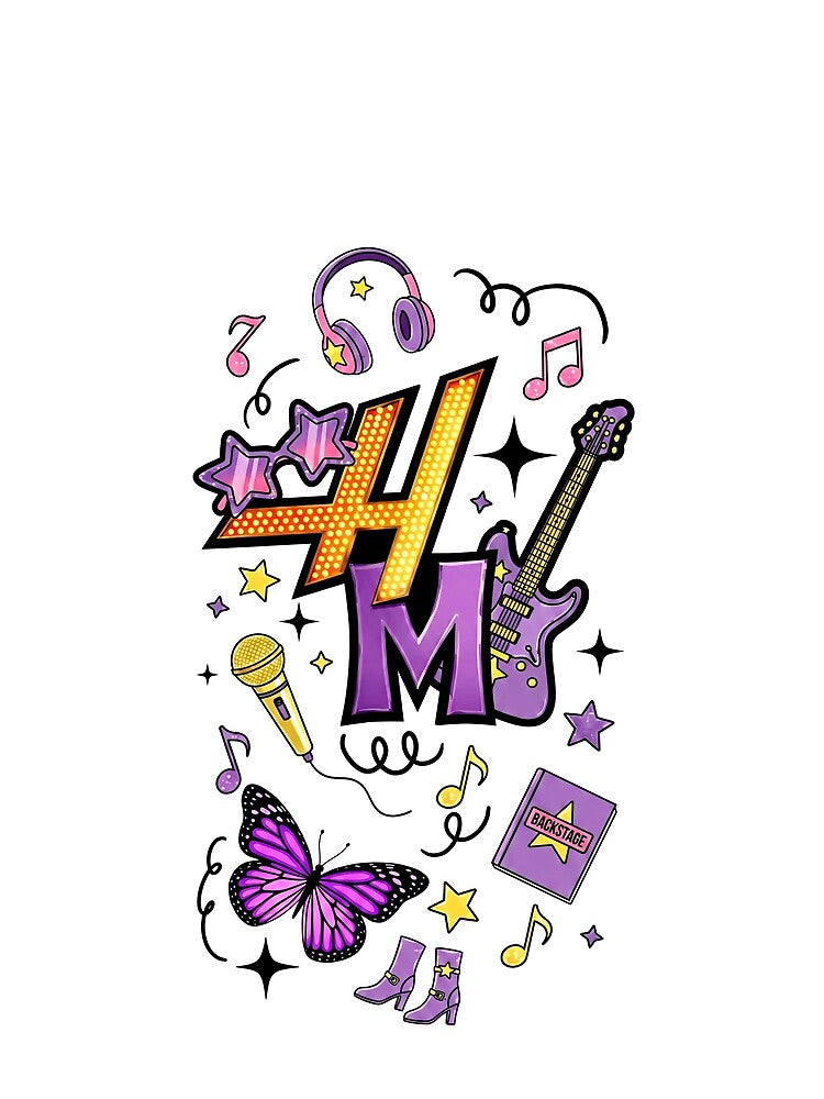 Hannah Montana Retro Lightning Logo Miley Cyrus Y2K Pop Star Classic T-Shirt by frexalos
