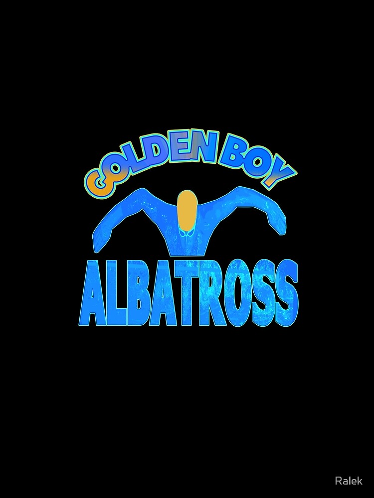 GOLDEN BOY ALBATROSS - FUNNY BOY BUTTERFLY SWIMMER by Ralek