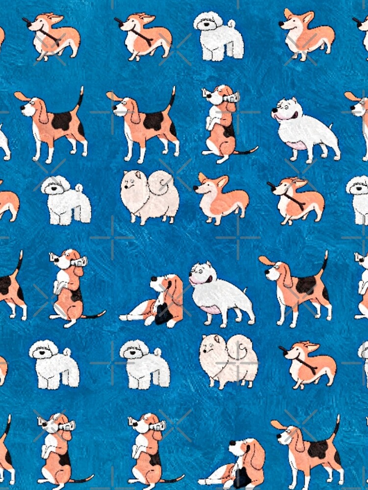 Cute Felt Dog Pattern by prsagar01