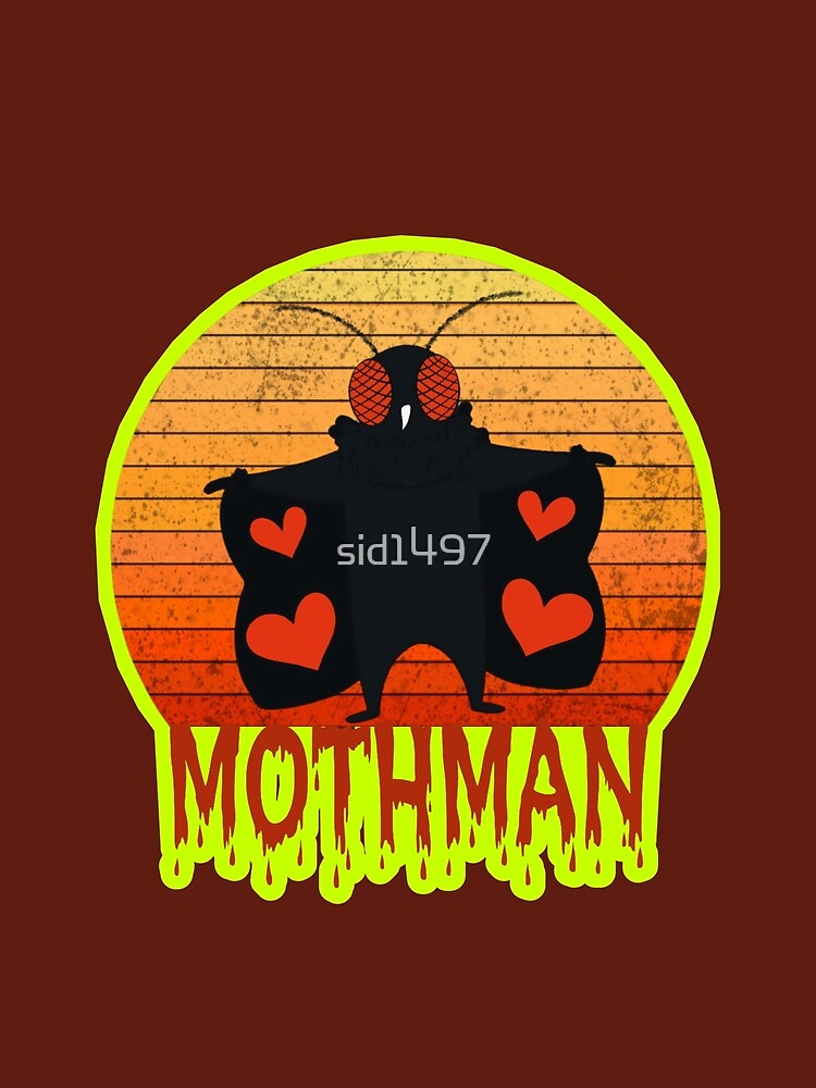 Mothman in love by SidTastic