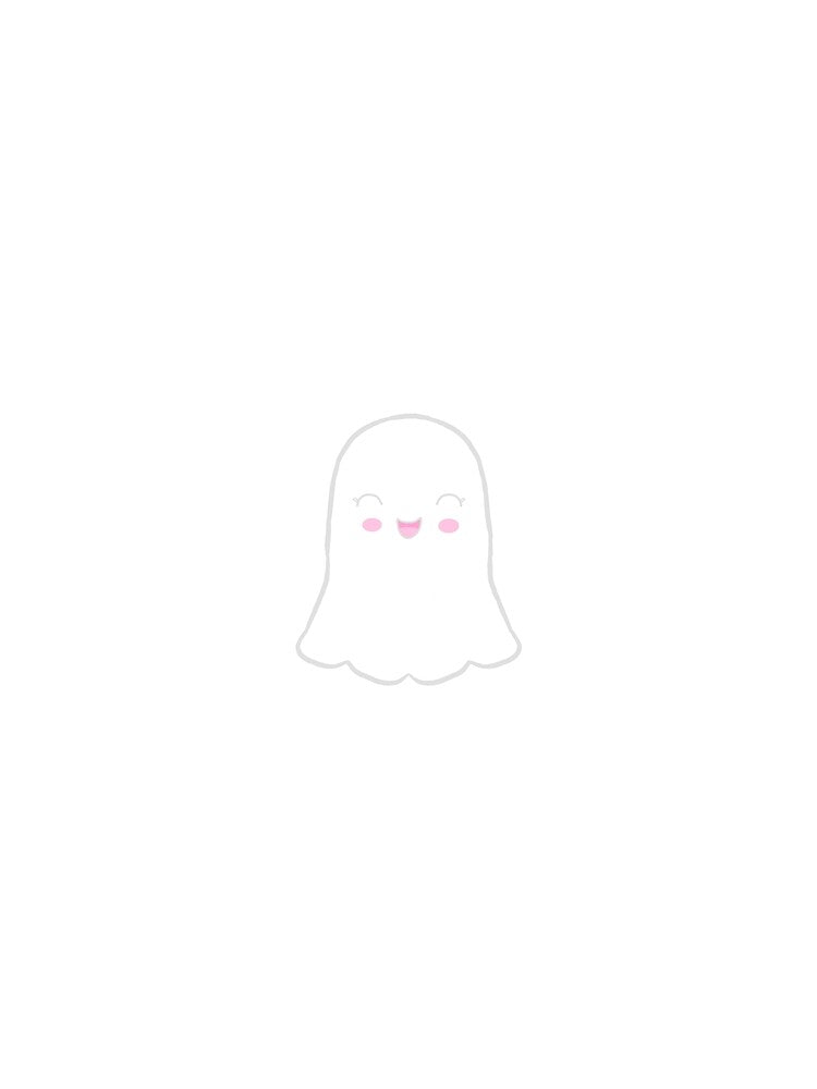 Kawaii ghost by kelseyca