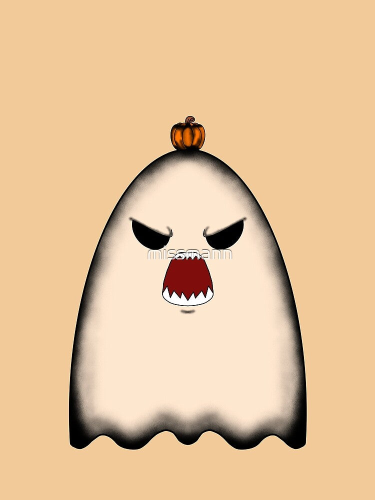 My Tiny Pumpkin Ghost by missmann