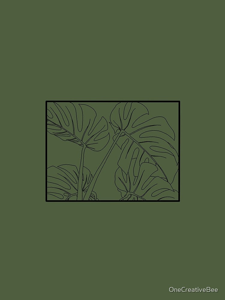 Monstera in a Box by OneCreativeBee