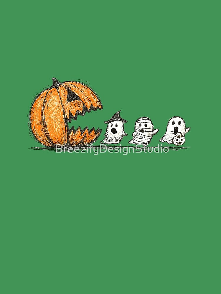 jack-o-lantern-ghosts by BreezifyDesignStudio