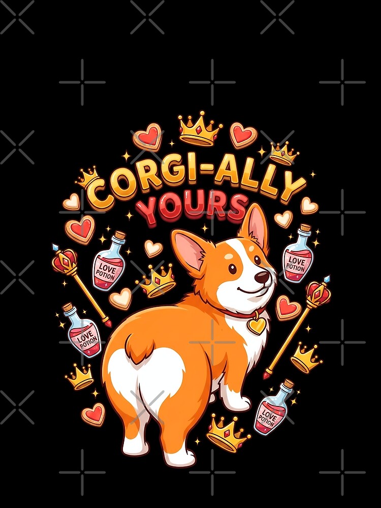 Corgi "Corgi-ally Yours" Funny Valentine by Tong4130