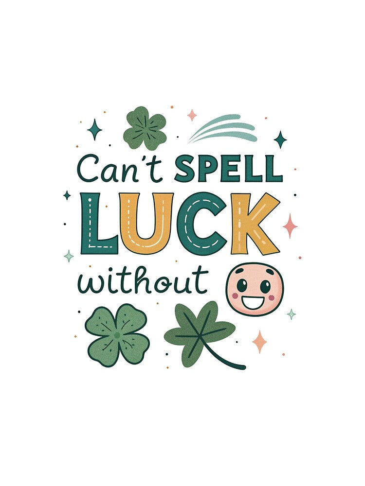 Can't spell luck without by Lucky 777