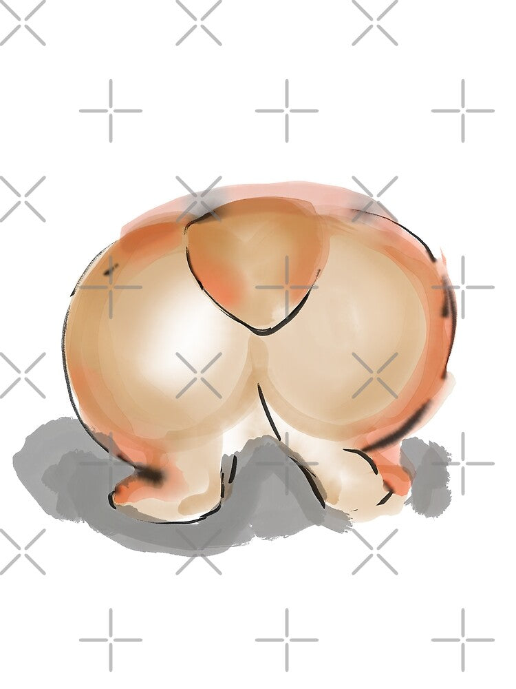 Corgi butt by StudioMasha