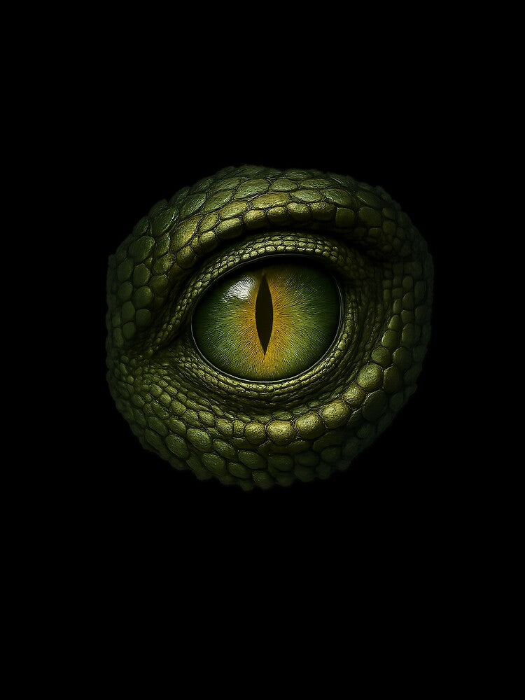 snake Eye Reptilian by Uglyandcute