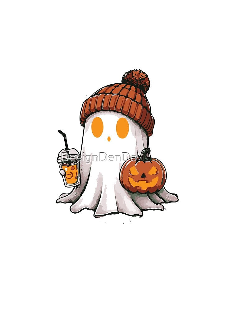 Cute Ghost, Funny Spooky, Womens Ghost, Spooky Season, Halloween Party, Fall Ghost, Ghost lover by DesignDenDo ⭐⭐⭐⭐⭐