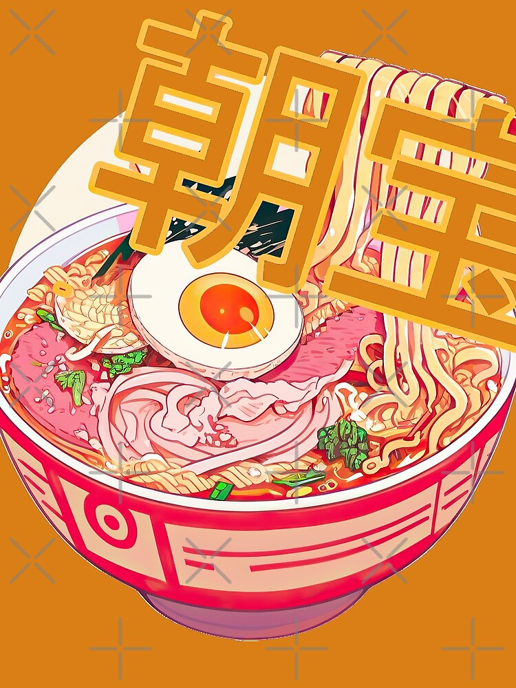 Japanese Ramen Bowl Retro Pop Art by obstinator
