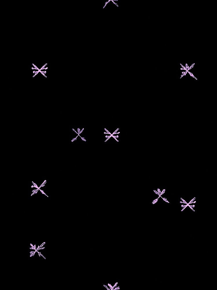 Minimalist Purple Symbol by Nurple Art