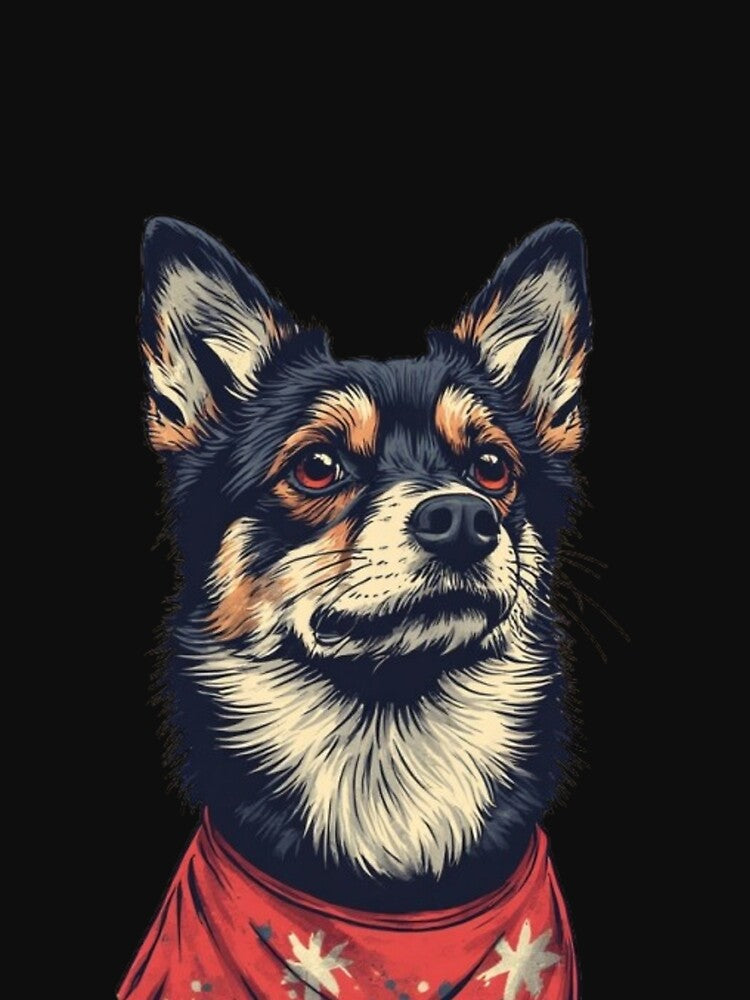 Custom Vintage Pet Shirt – Personalized Dog or Cat Portrait Tee (90s Bootleg Style) by Ditstyle
