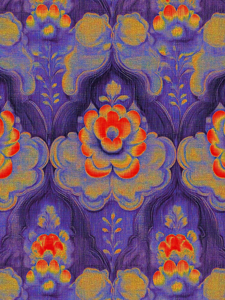 Traditional Rainbow Fabric Print | Pride Pattern by thaneydesign