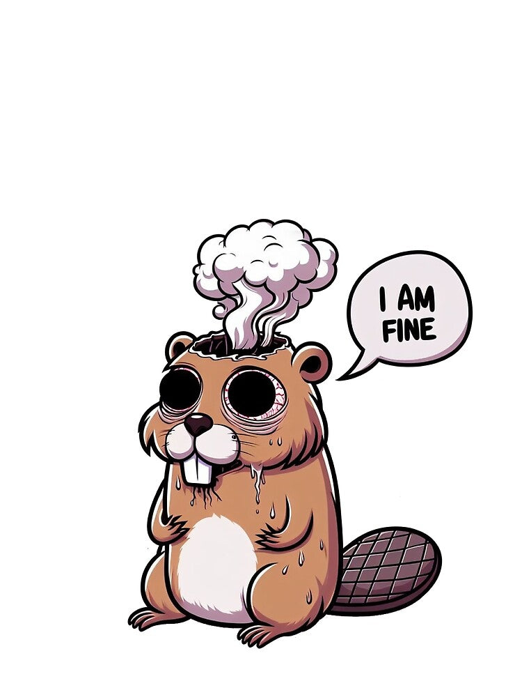 Burnout Beaver by LemuellTrends