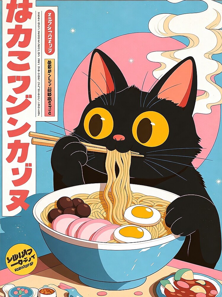 Noodle Slurp by Retro Type