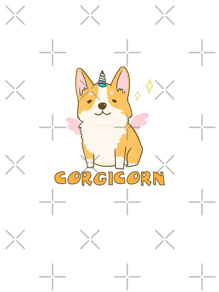 Unicorg - Funny Unicorn Corgi by DogGarden