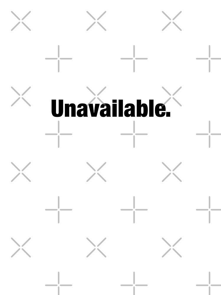 Unavailable Minimalist Sarcastic Text Design by L3mon