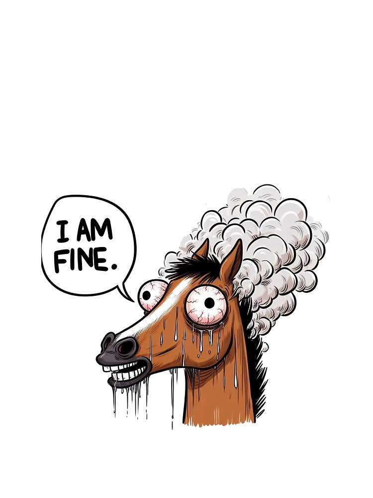 Burnout Horse by LemuellTrends