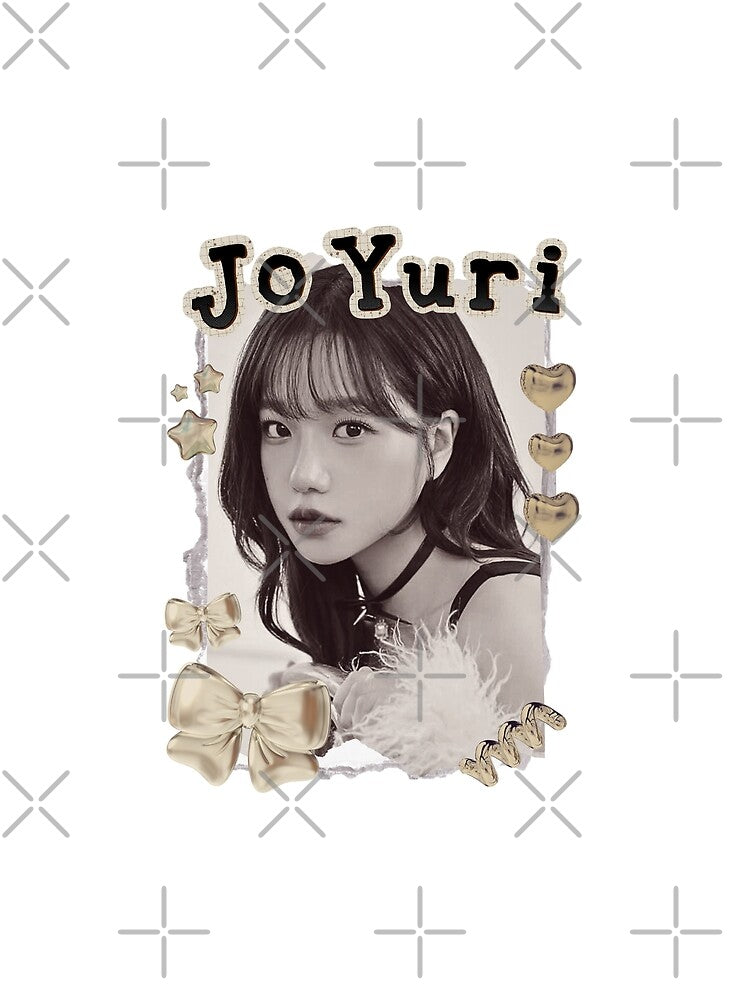 Jo Yu-ri Korean Drama Actor Scrapbook Collage Cozy Y2K Vintage Design by HELL0WBELLO