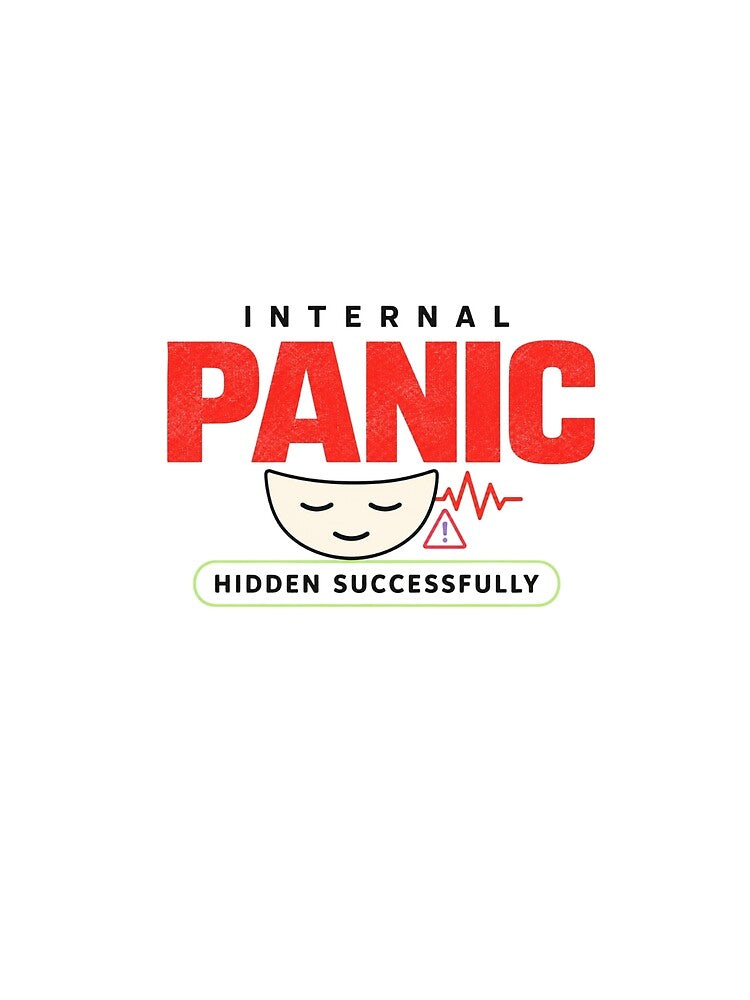 Internal Panic Hidden Successfully Funny Shirt by DirectiveOffice