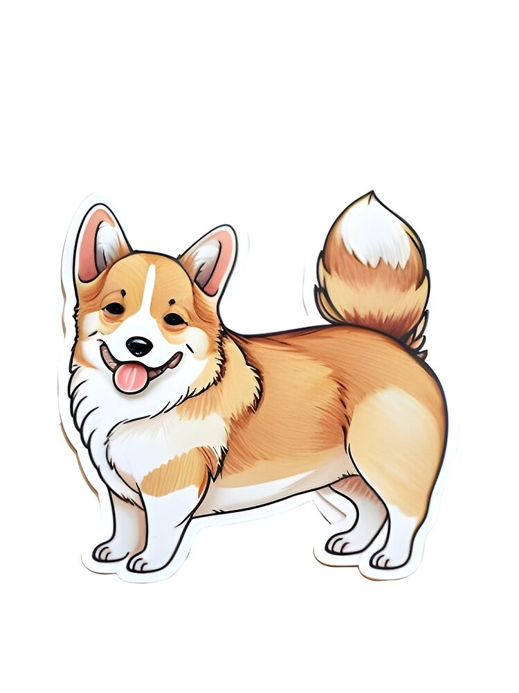 Cute Corgi by SilverAndGolden