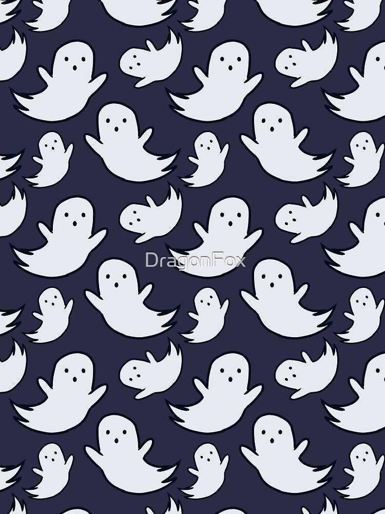 Spooky Cute Ghosts Halloween by DragonFox