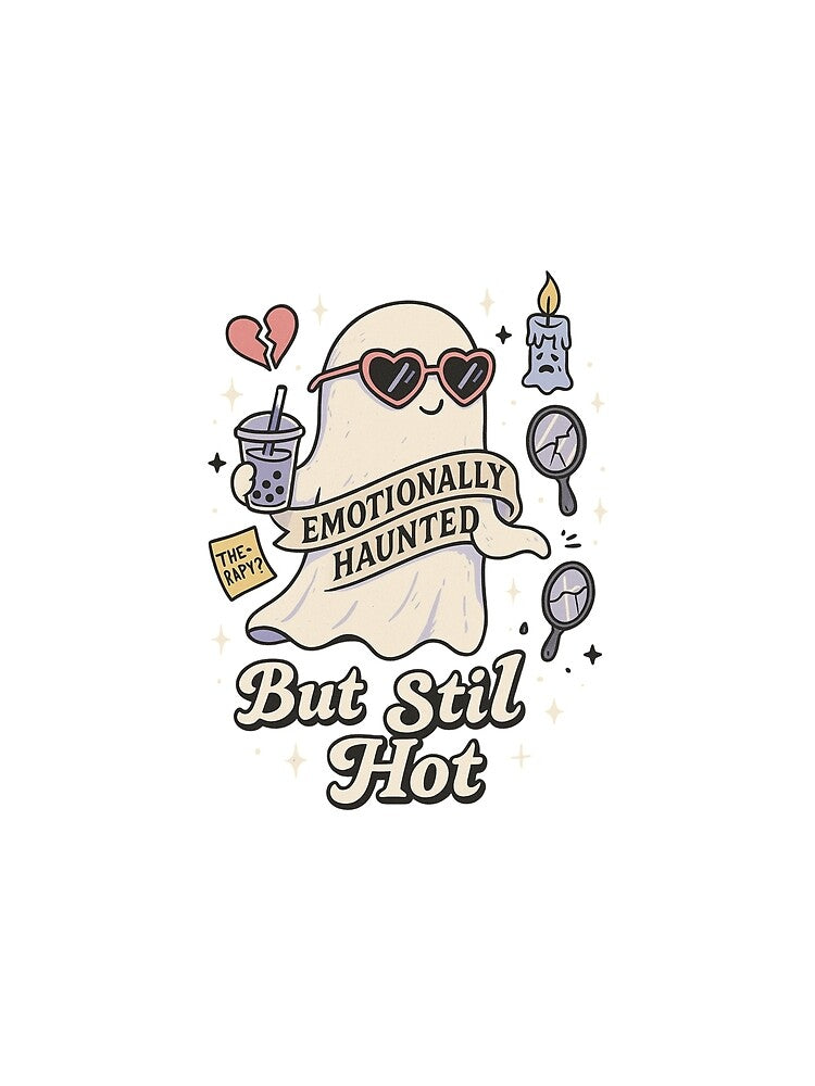 Emotionally Haunted But Still Hot – Pastel Goth Ghostcore Design by Designeerguy
