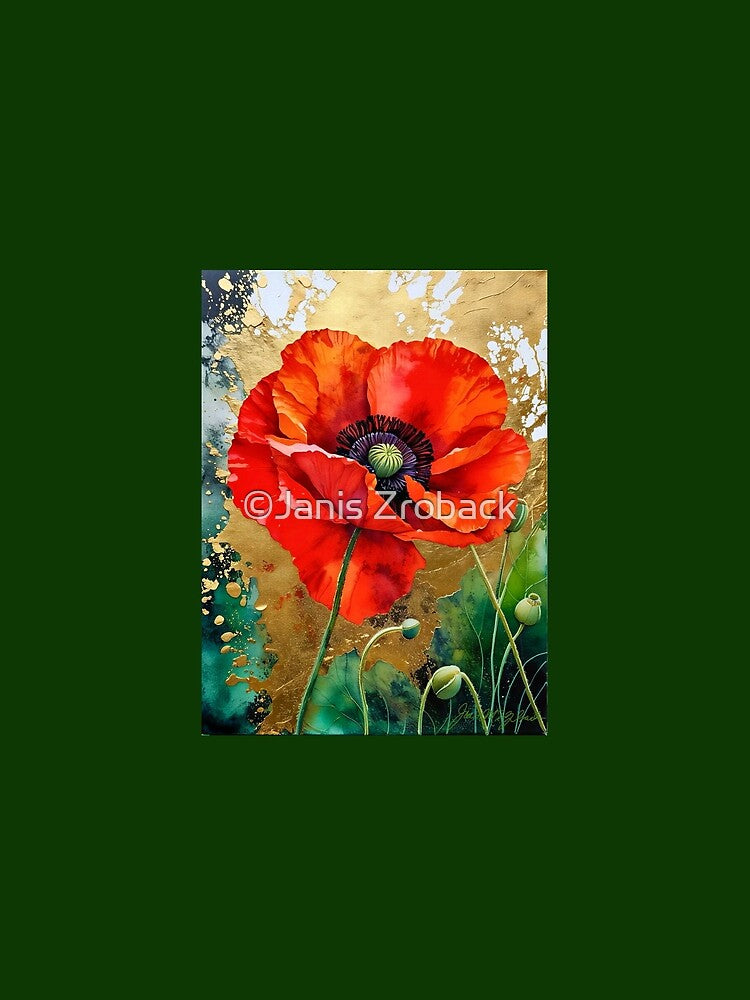Tall Poppy by ©Janis Zroback