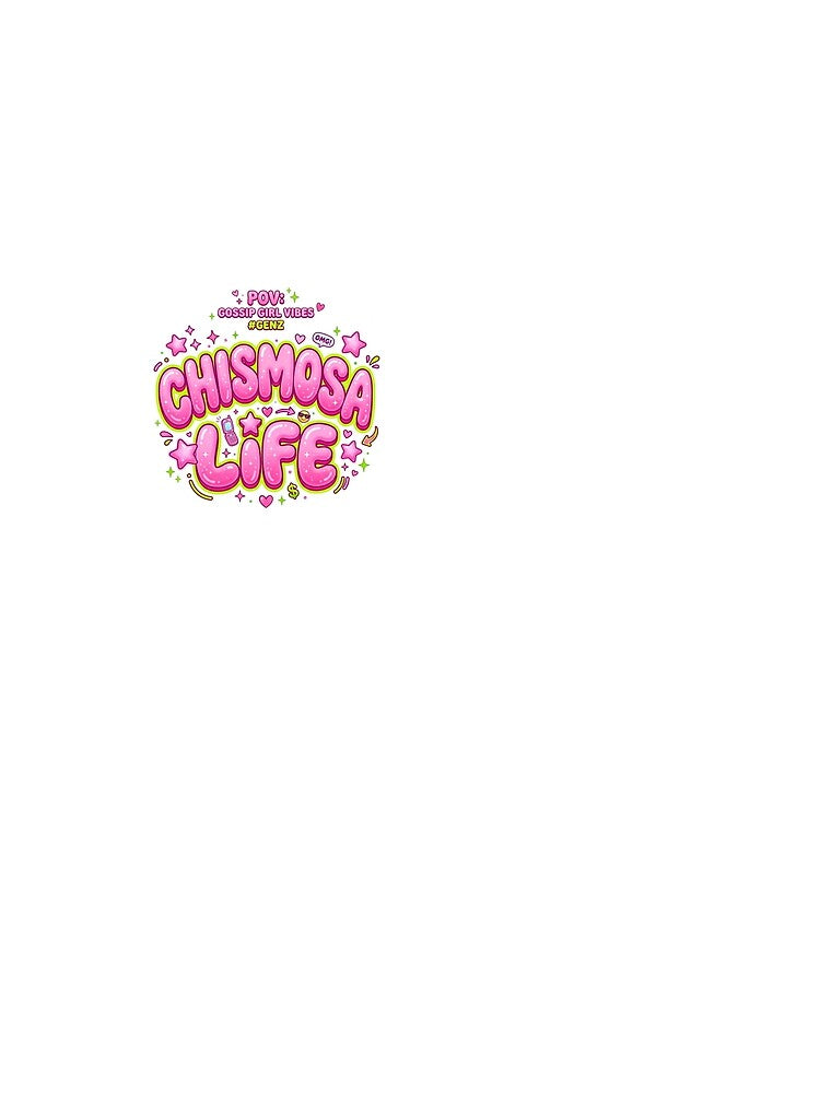 Chismosa Life Y2K Bubble Text Funny Latino Slang by PictoVibe