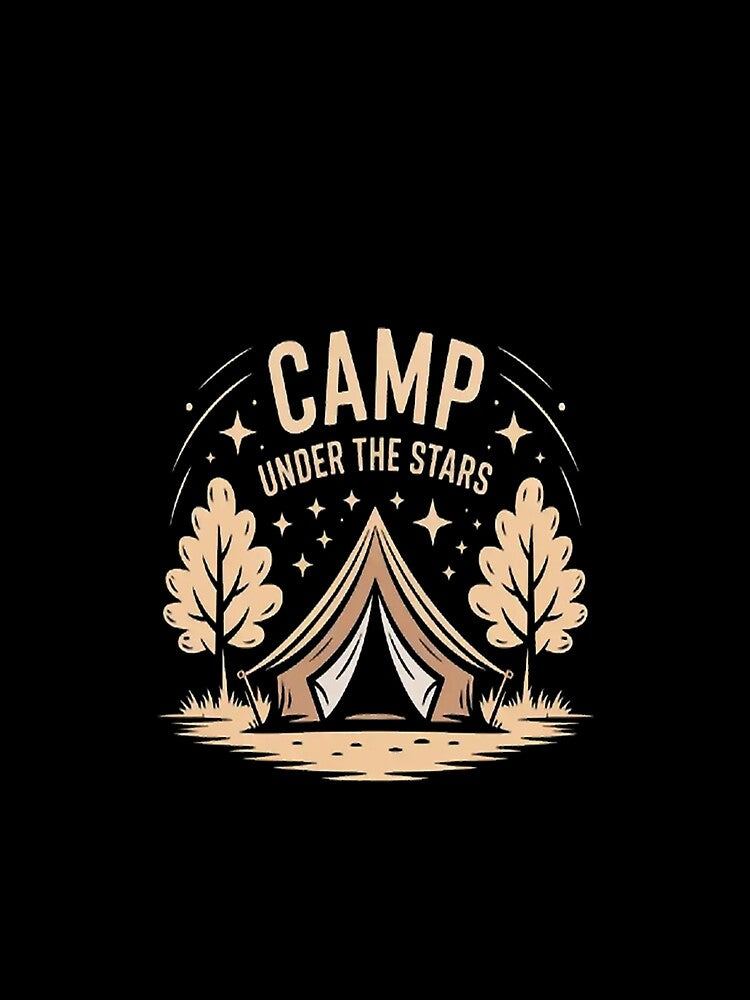 Camp Under The Stars Natures Serenade Camping Adventure by StuffNestie