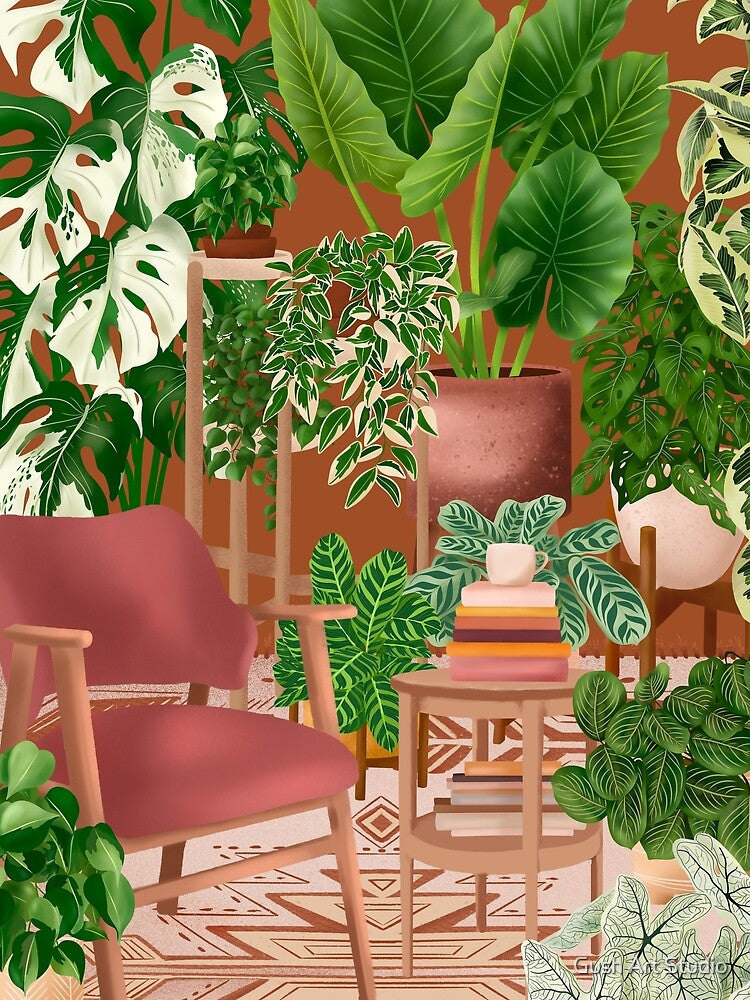 Room Full Of Plants by Ana Moguš