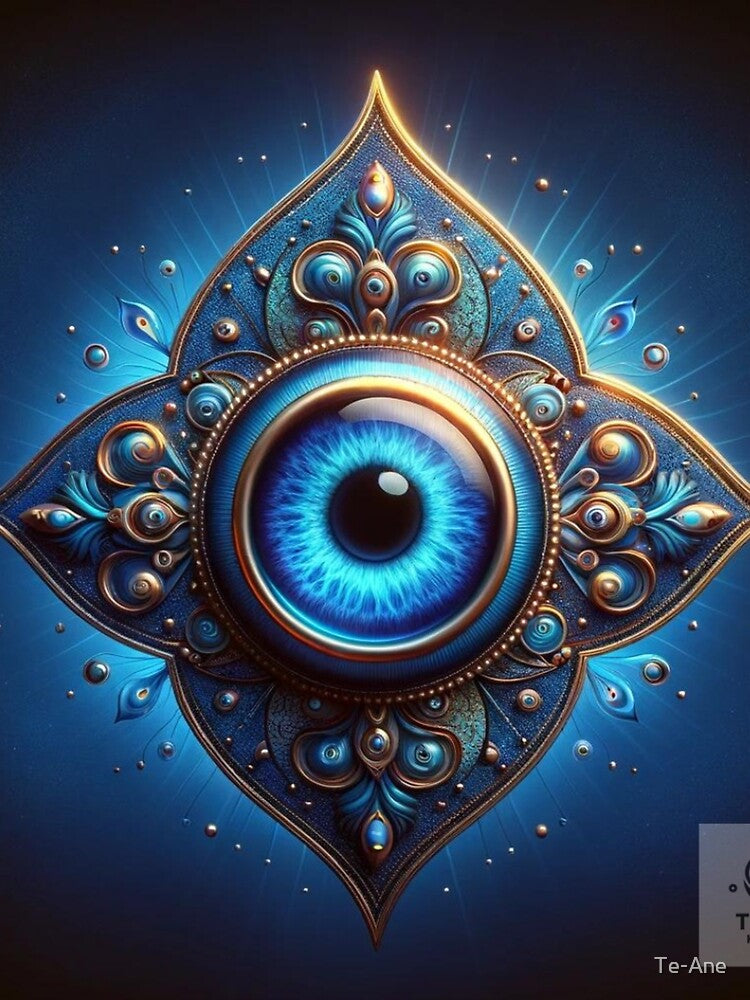 Evil Eye Art by Te-Ane