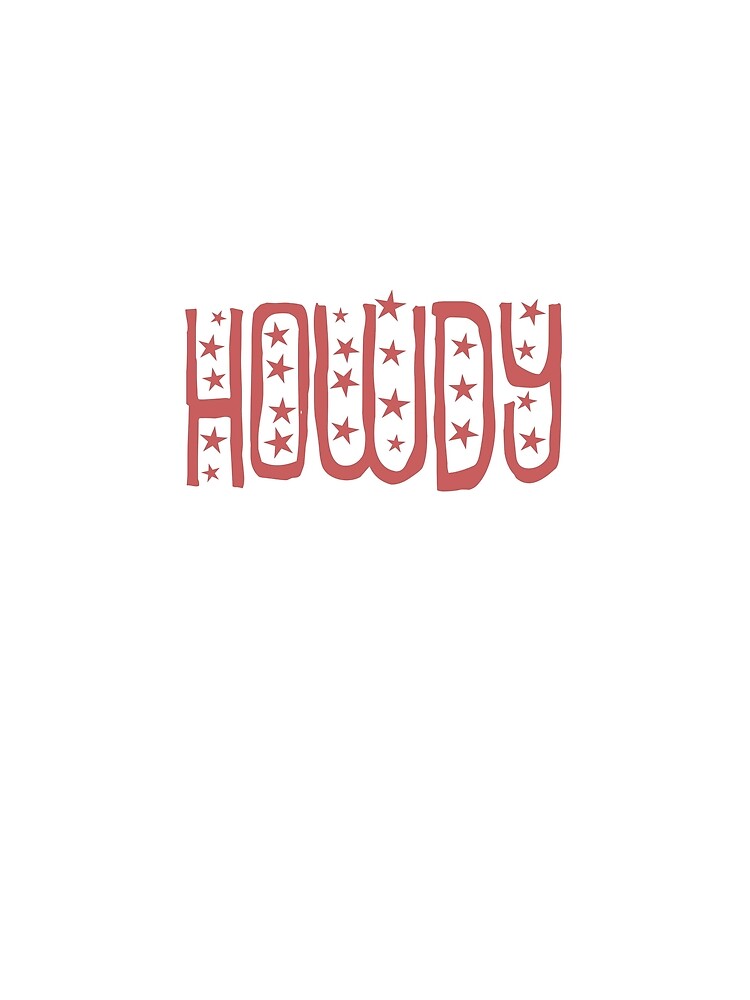 Y2K Howdy Star Cowgirl Graphic Western Style by infyberry