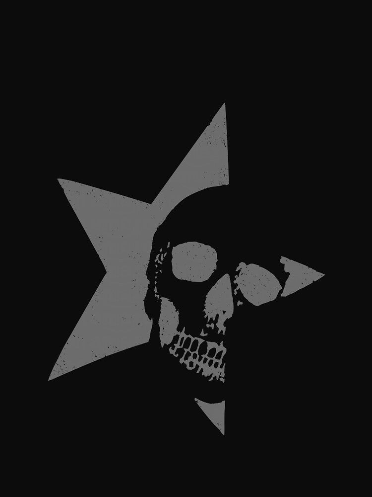 Vintage Goth Skull Star Grunge by HilllJaleel