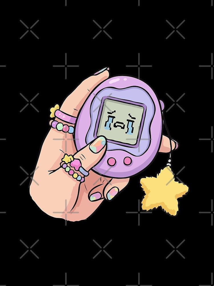 Lavender Digital Pet Hand by Emegan Print Art