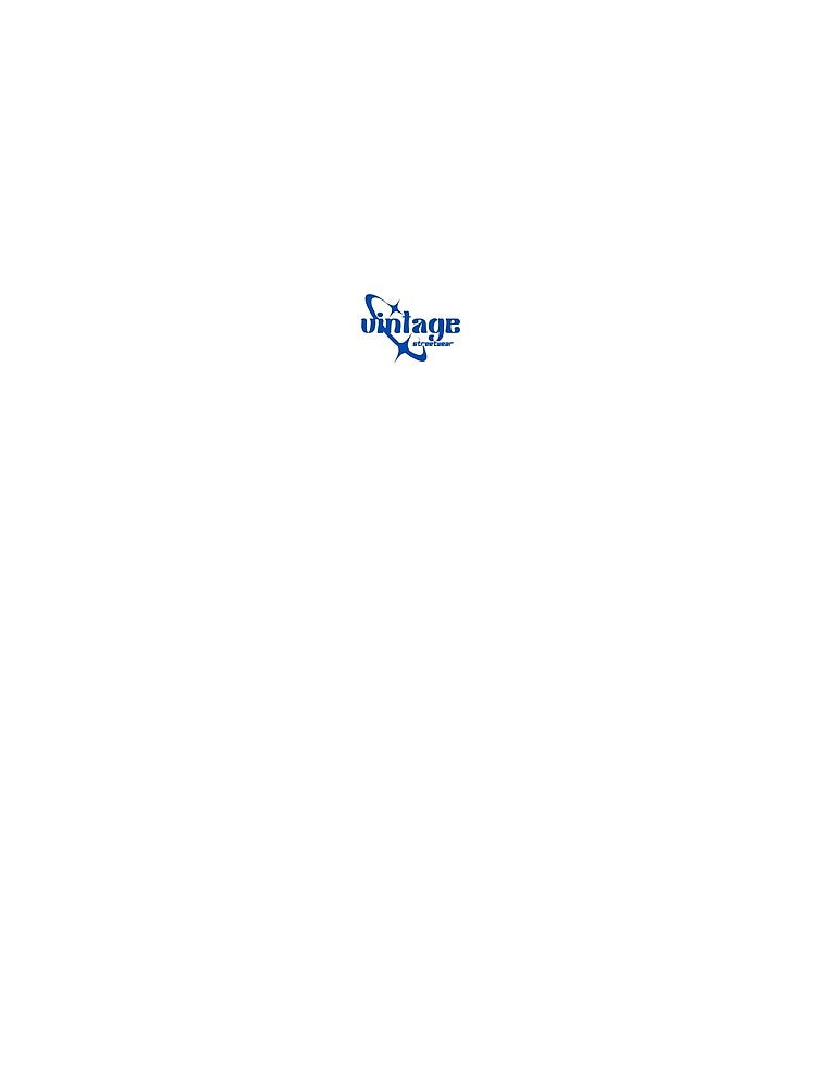 Vintage Y2K Streetwear Logo - Blue Retro Star Aesthetic by GodinoArt