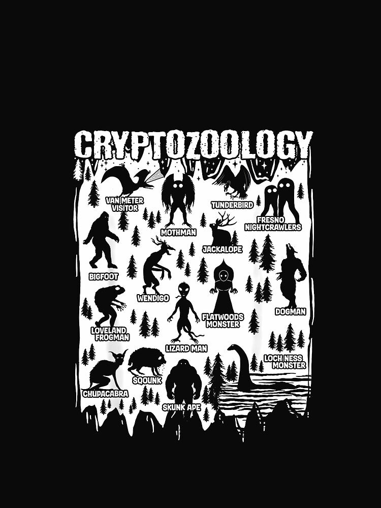 Cryptozoology Cryptid Bigfoot Mothman Dogman Other Monsters by FrankIsabel