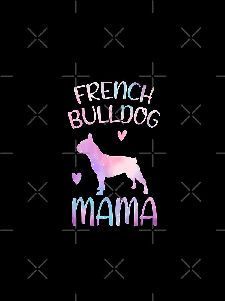 French bulldog Dog Mama Mom Watercolor, French bulldog dog Mama mother, French bulldog Owner Mom Chritmas Birthday Gift by xlnv
