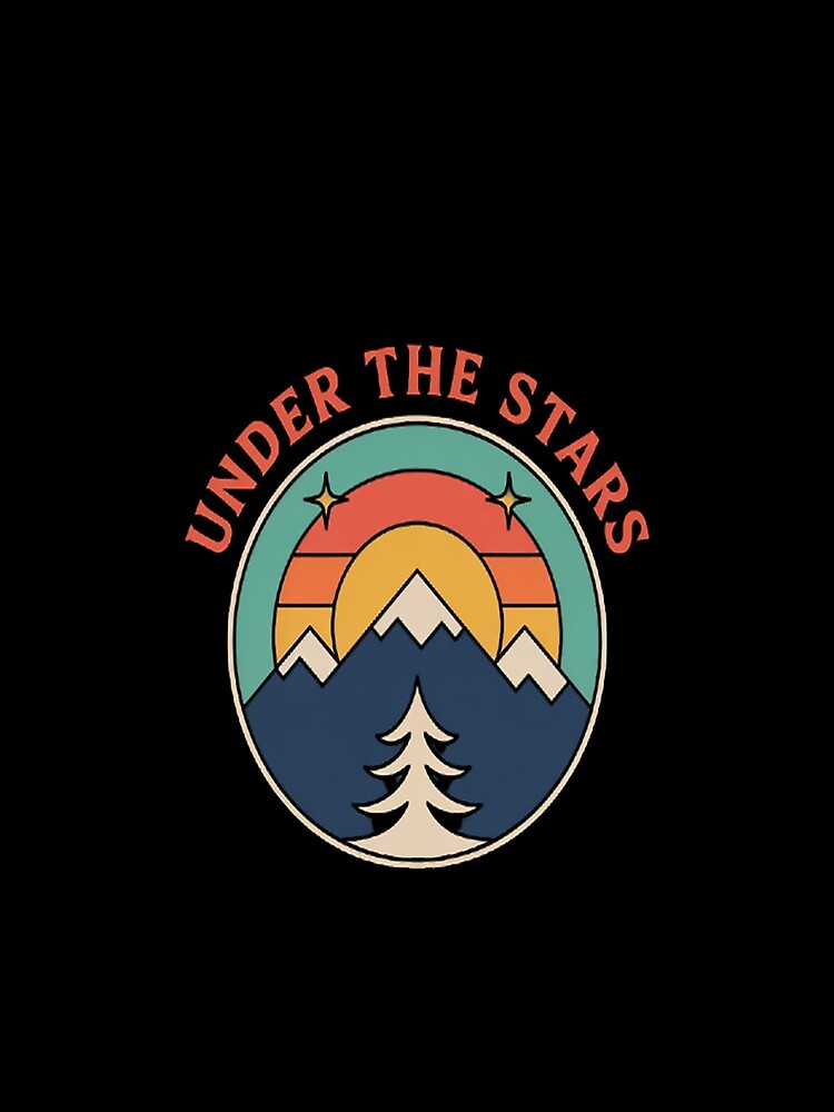 Under The Stars Hiking Mountains Outdoor by brinbotty