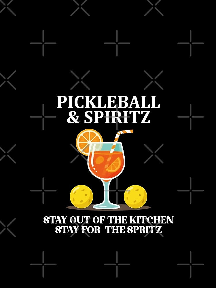 Pickleball & Spritz, Funny Dink Master Tee, Retro Court Aesthetic, Gift for Pickleball Addicts by jaiahshop