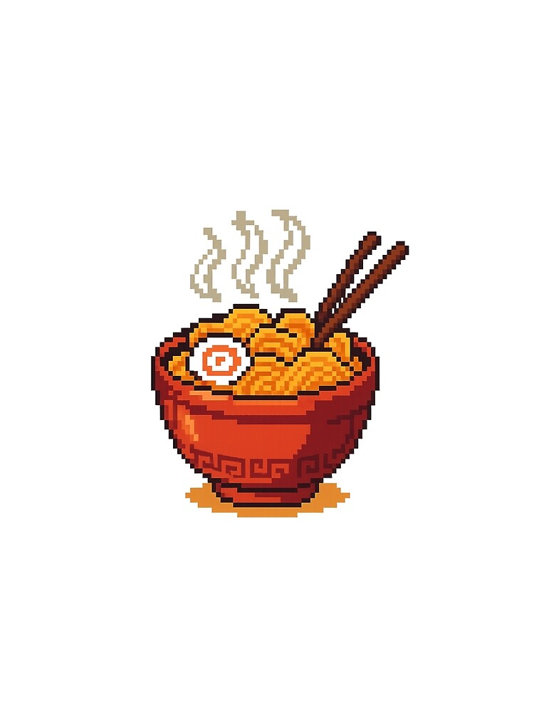 Ramen Pixel Love by Pixomia