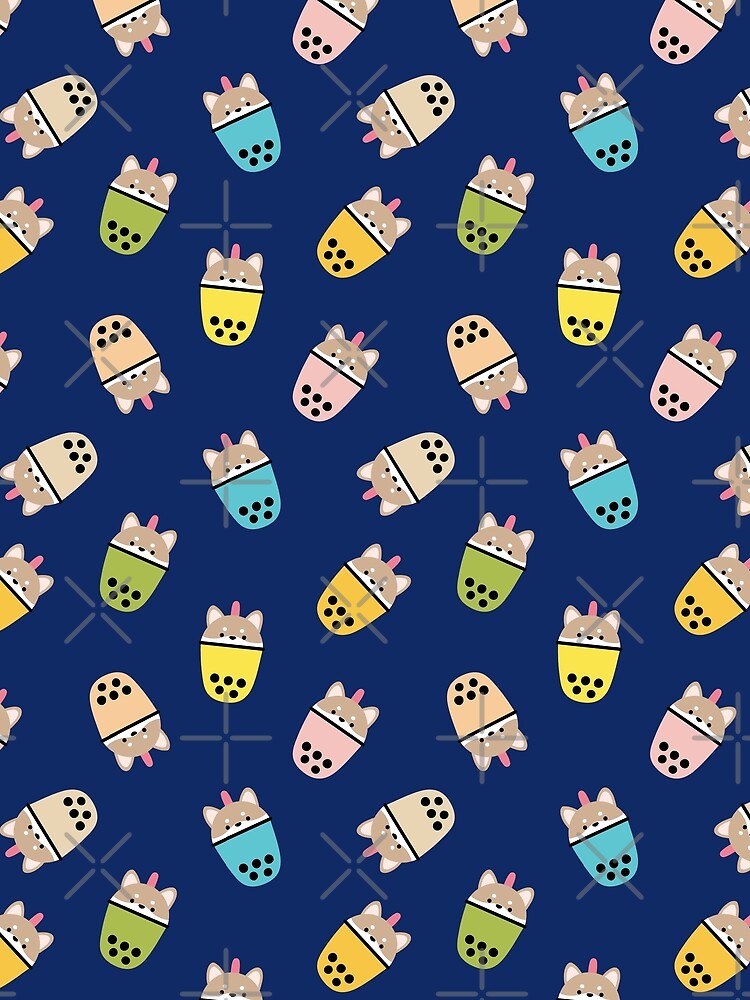 Pet Boba Shiba Navy by stephanydc