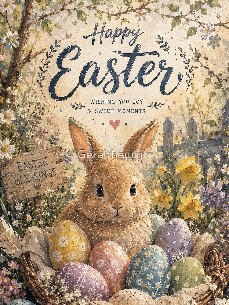 Easter Egg Bunny by Geralthewhite