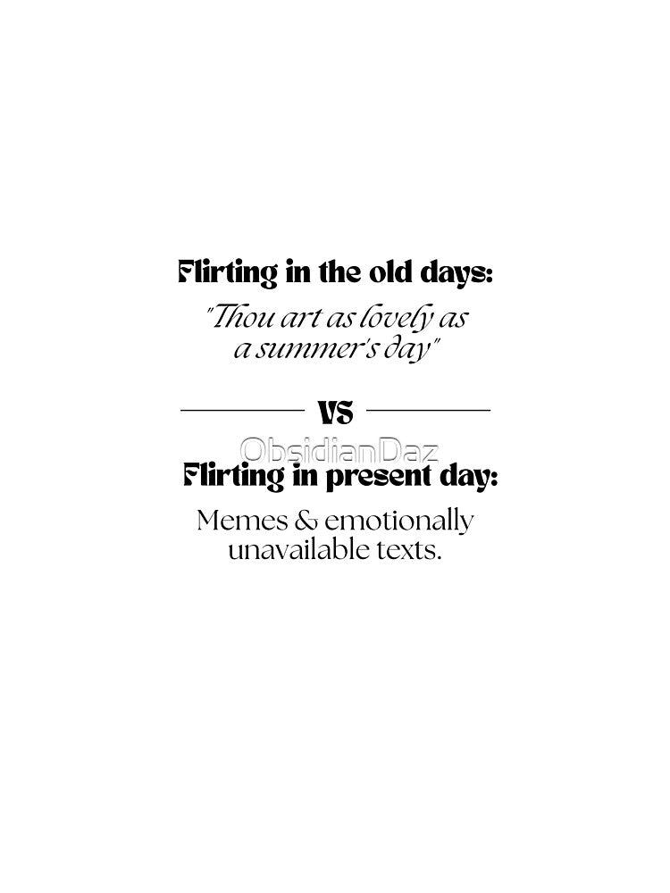 Dating Joke Shakespeare Style by ObsidianDaz